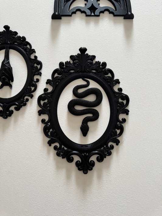 Gothic Snake Frame Baroque Style Gothic Wall Decor Frame | Gothic Gallery Wall