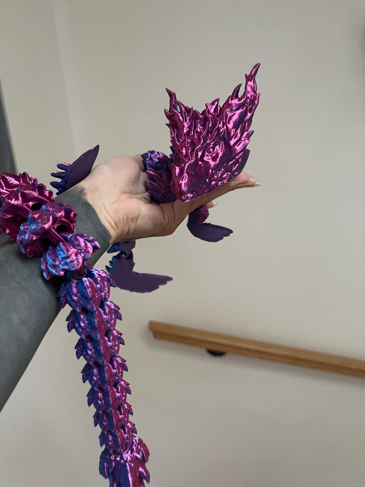 Multicolor Flexi Dragon