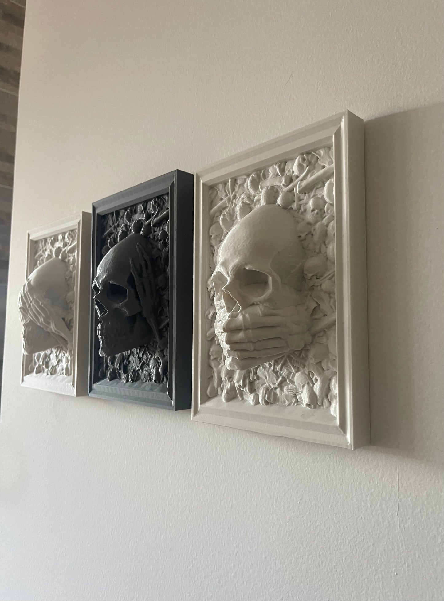 Three Wise Skulls