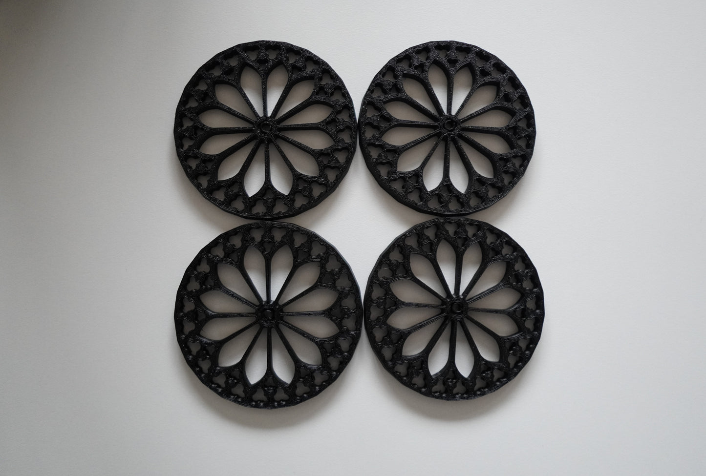 Gothic Window Coasters Pack of 4 Ud