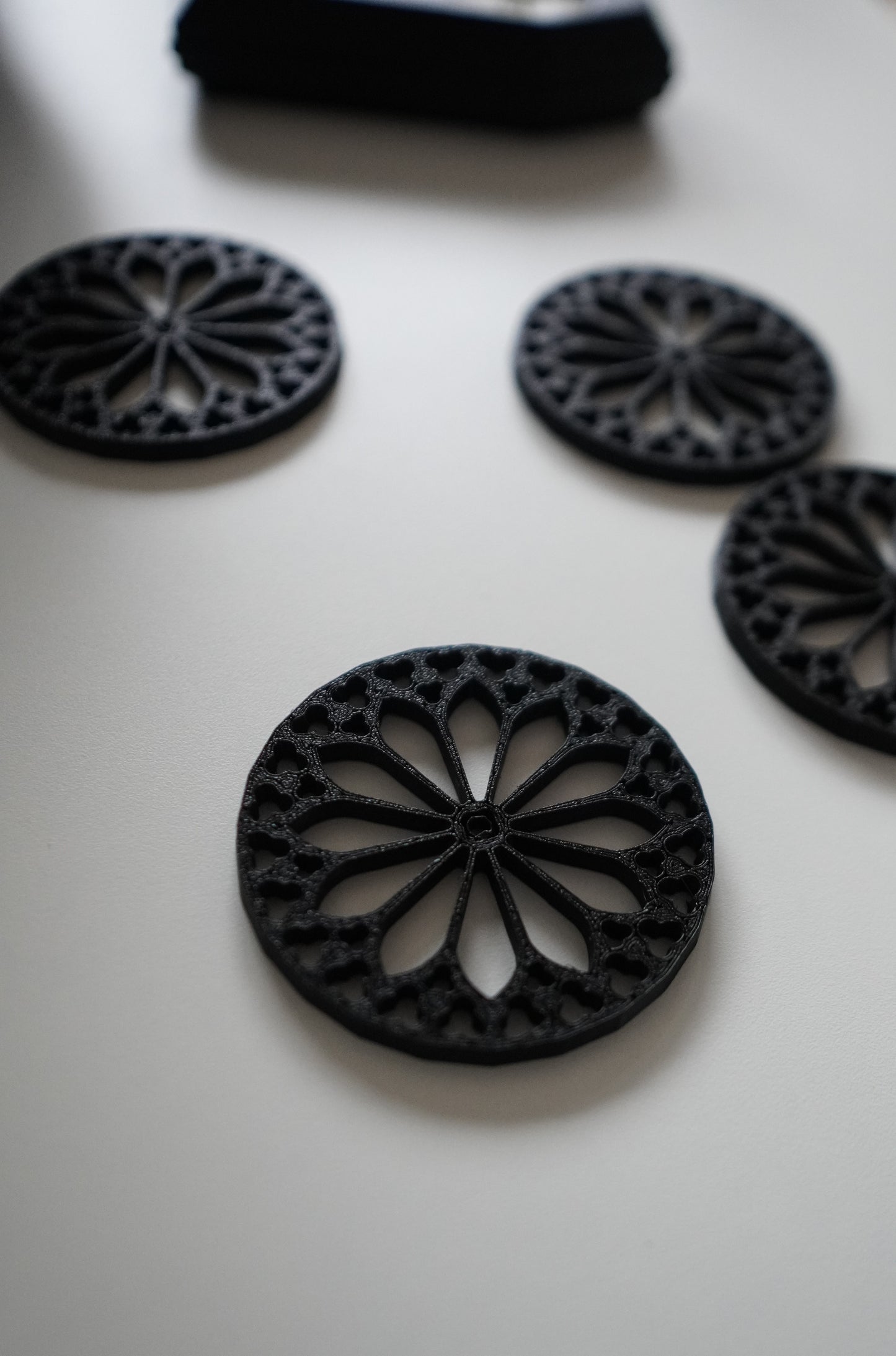 Gothic Window Coasters Pack of 4 Ud