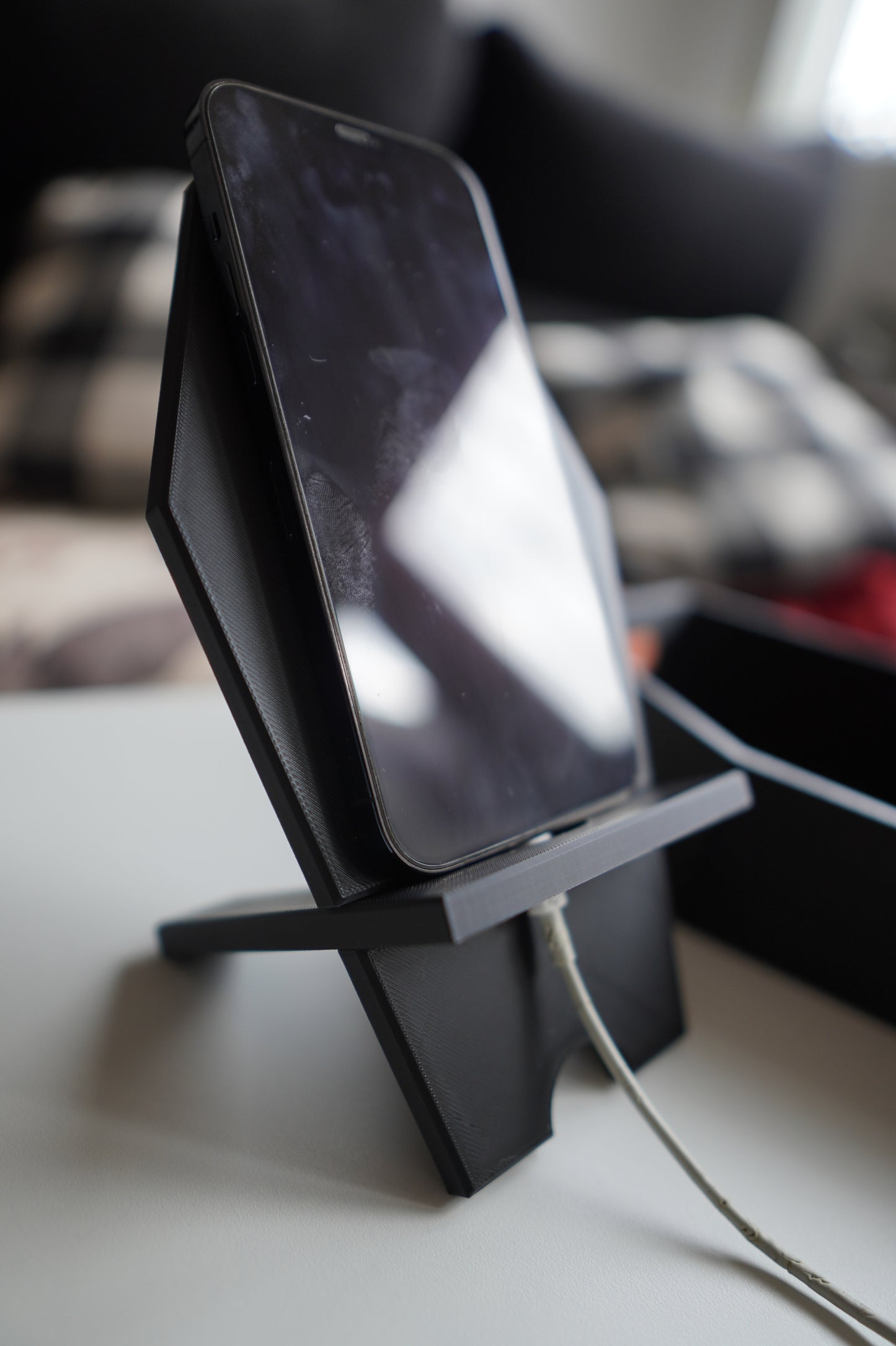 Coffin Phone Stand