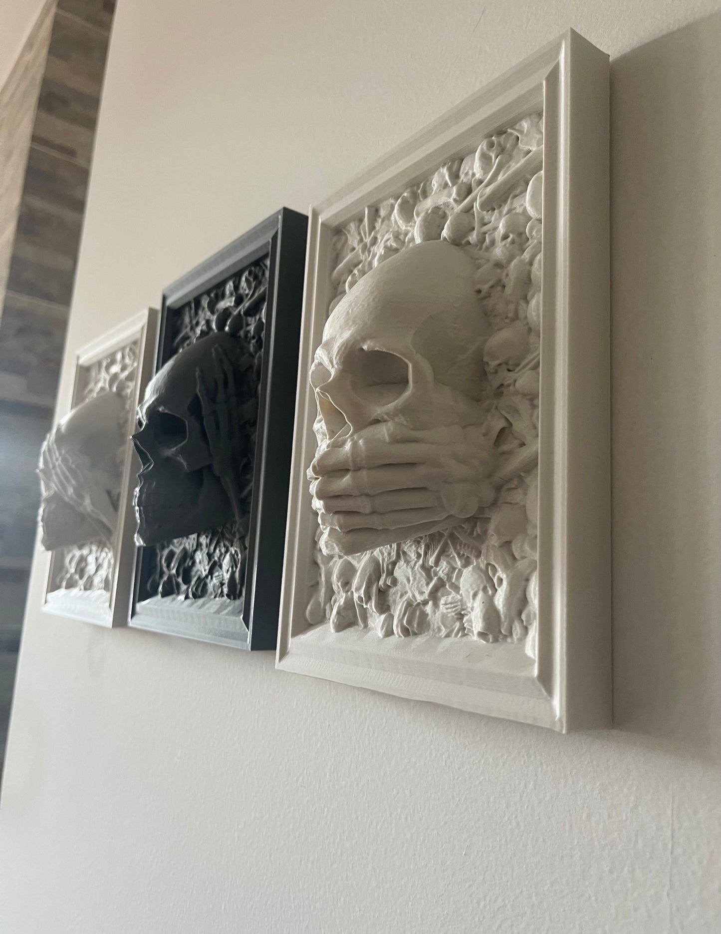 Three Wise Skulls