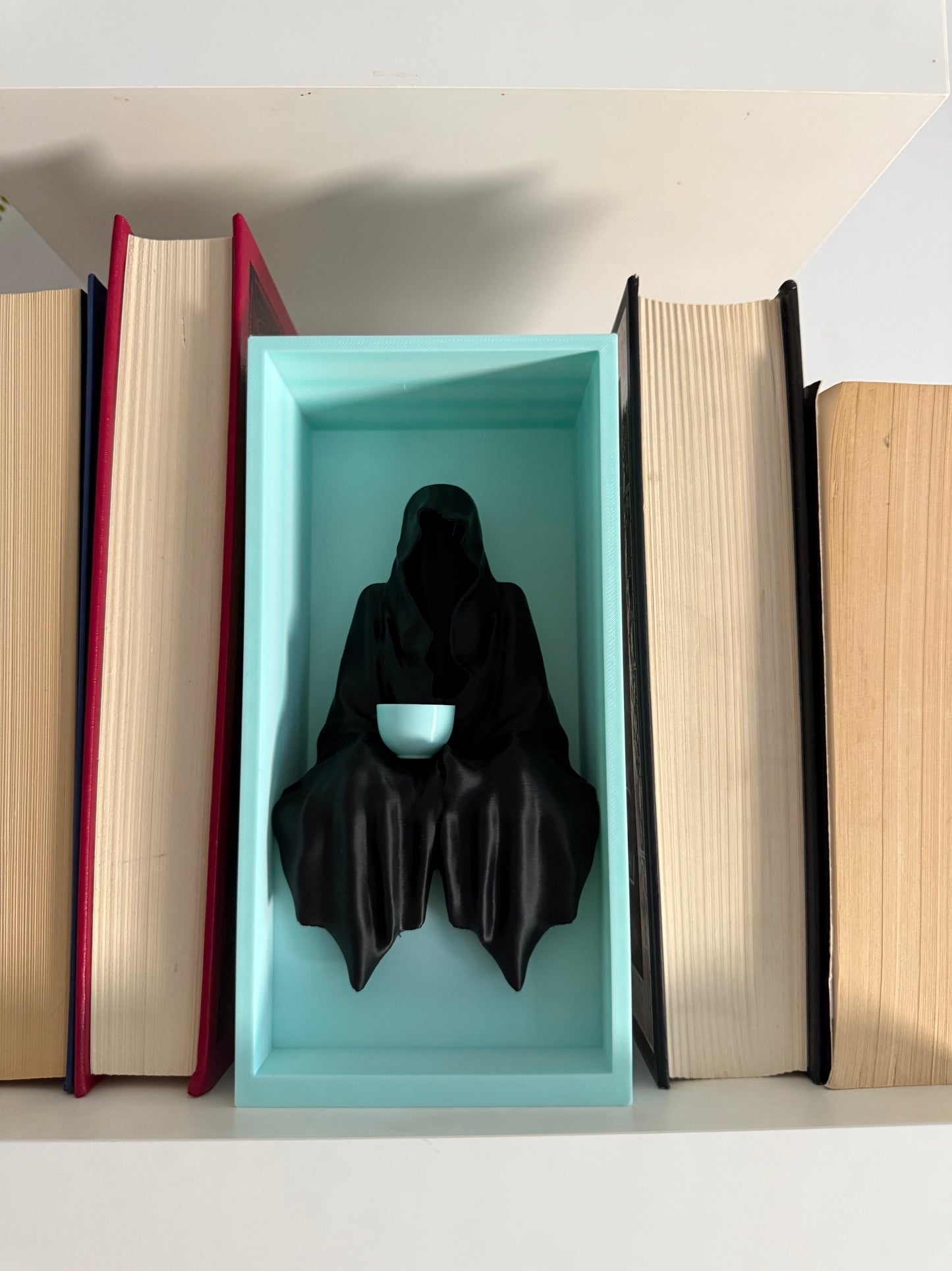 Suriel Book Nook - Tea with a Shadow – Fantasy Book Nook Inspired by Suriel Acotar