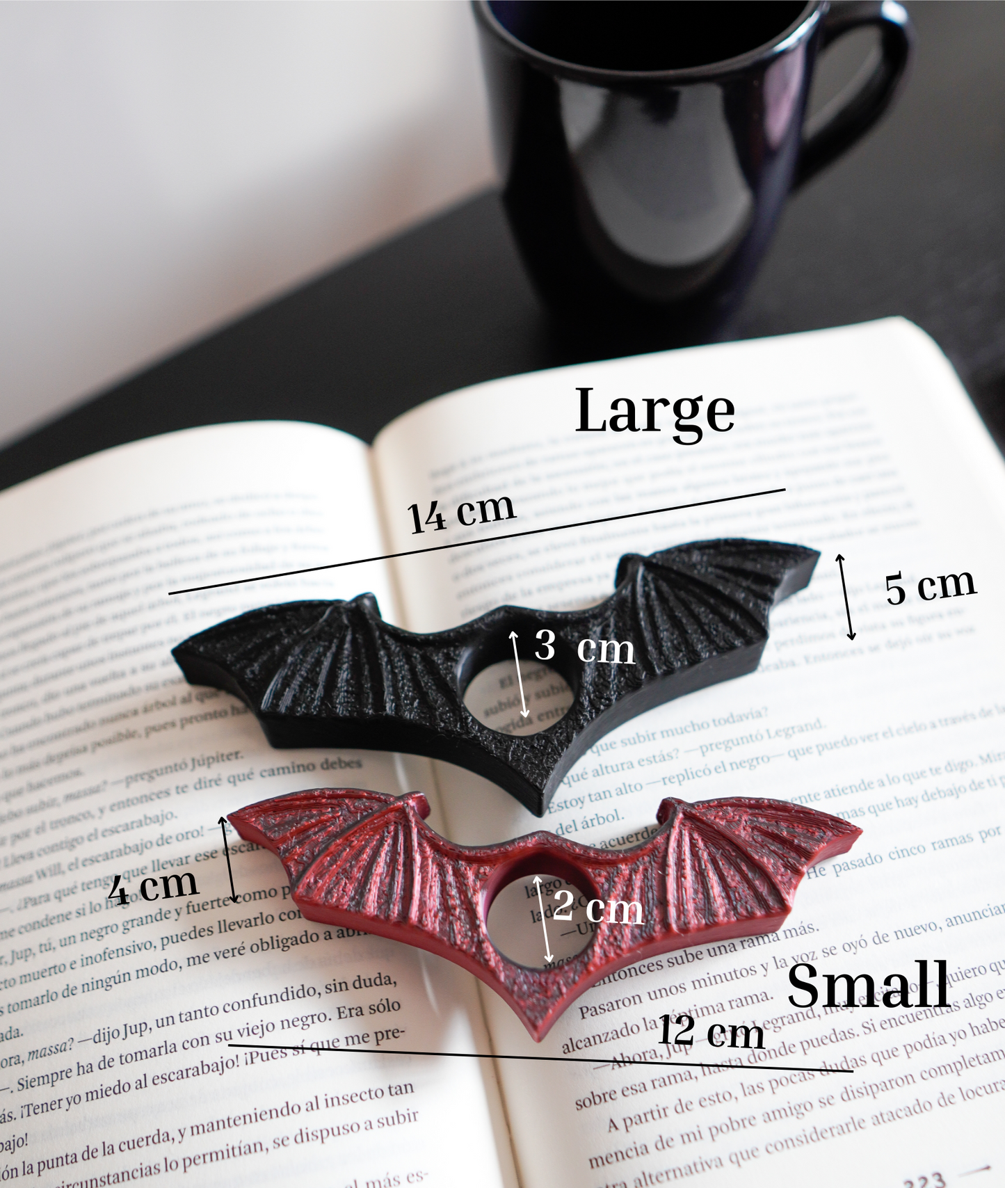 Dragon Wings Page Holder - Page Spreador Book Accesories Book Holders