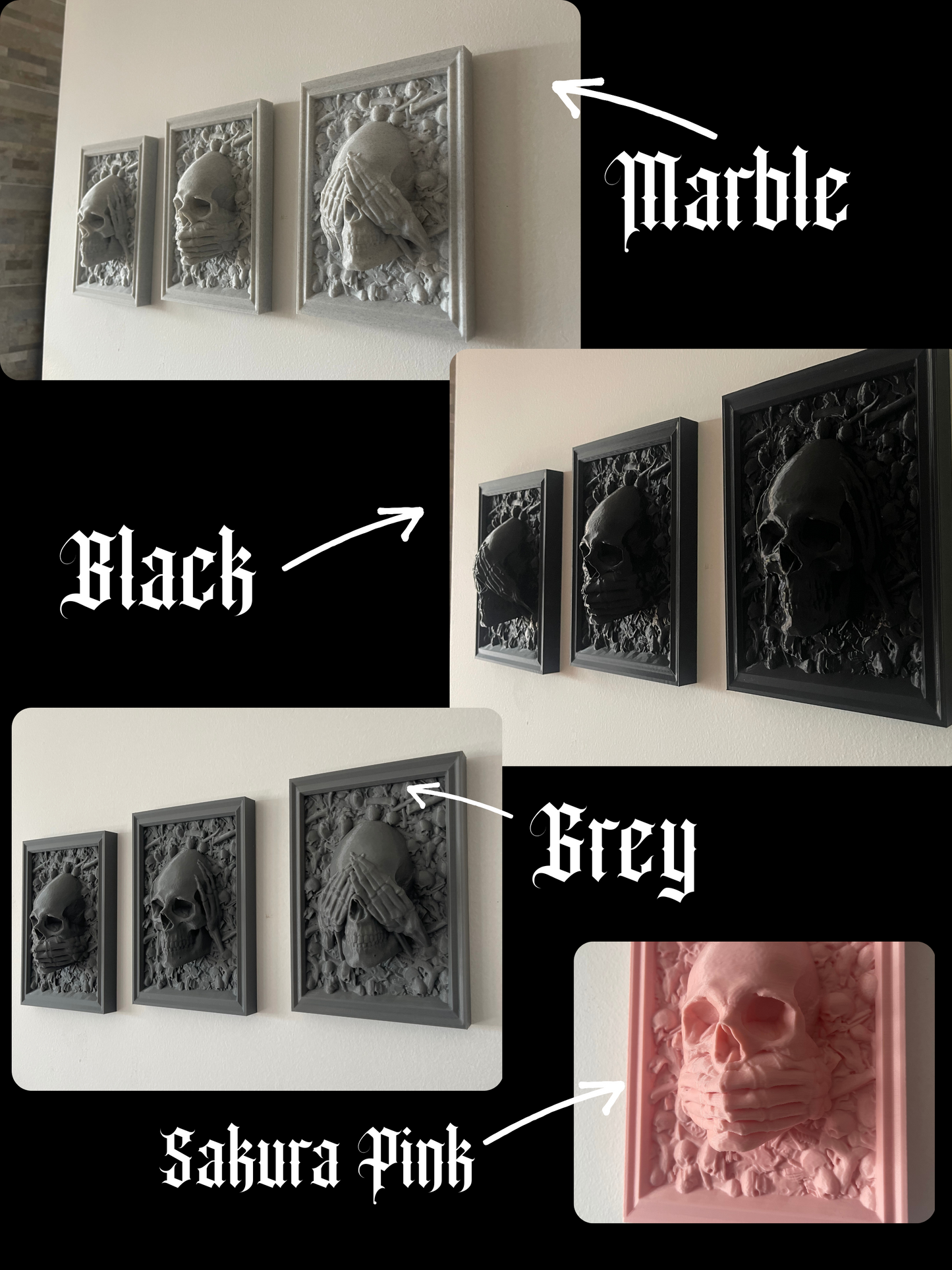 Three Wise Skulls