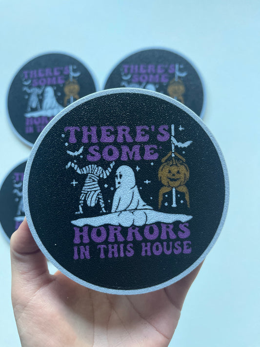 Horror coasters (Set of 4)