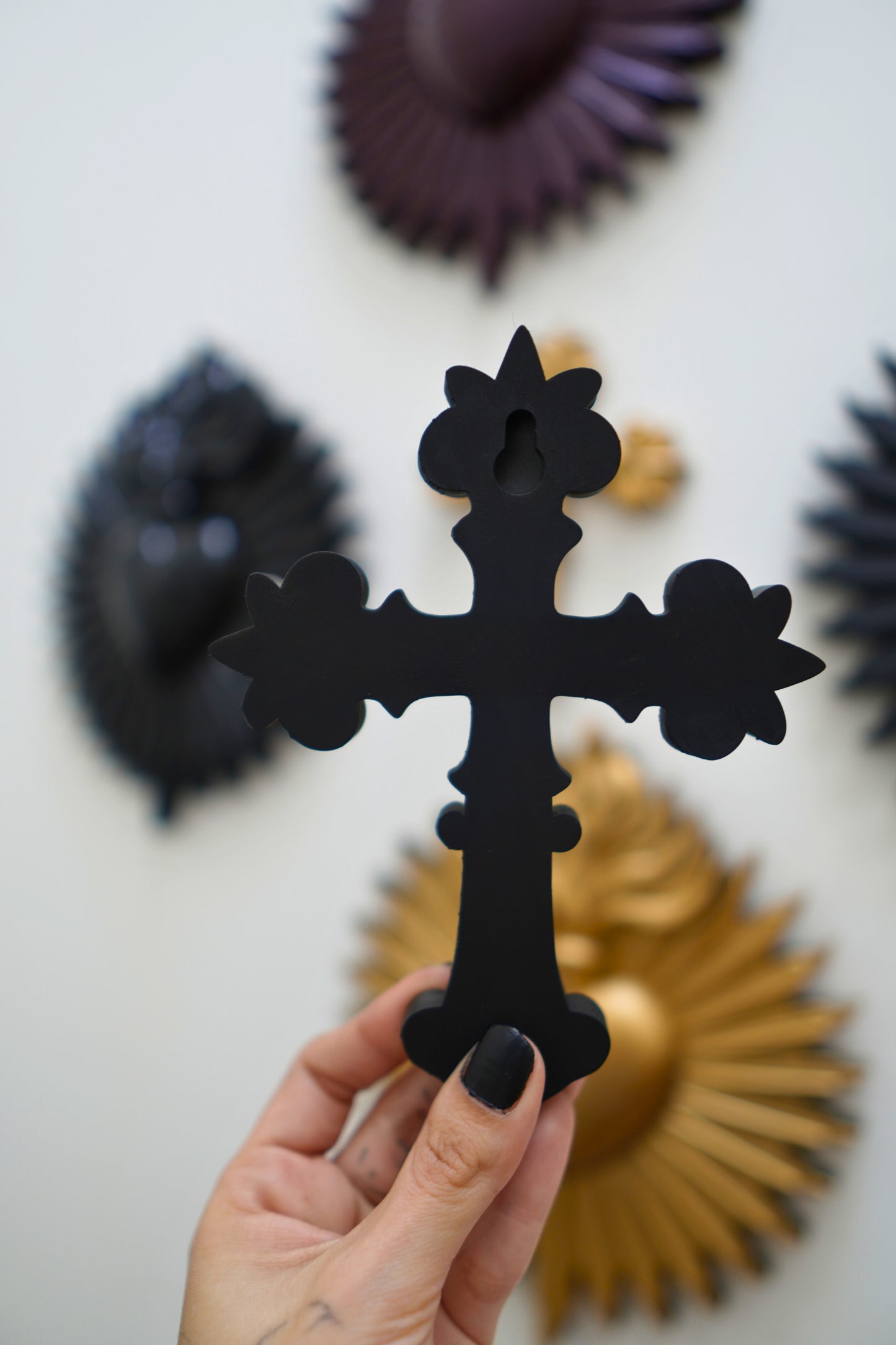 Gothic Cross Wall Hanging