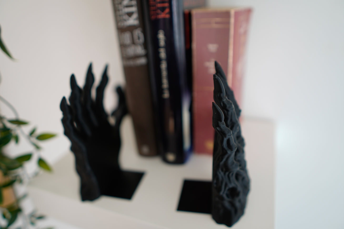 Spectral Hand Bookends - Gothic Decoration for Horror Bookshelves