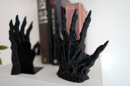 Spectral Hand Bookends - Gothic Decoration for Horror Bookshelves