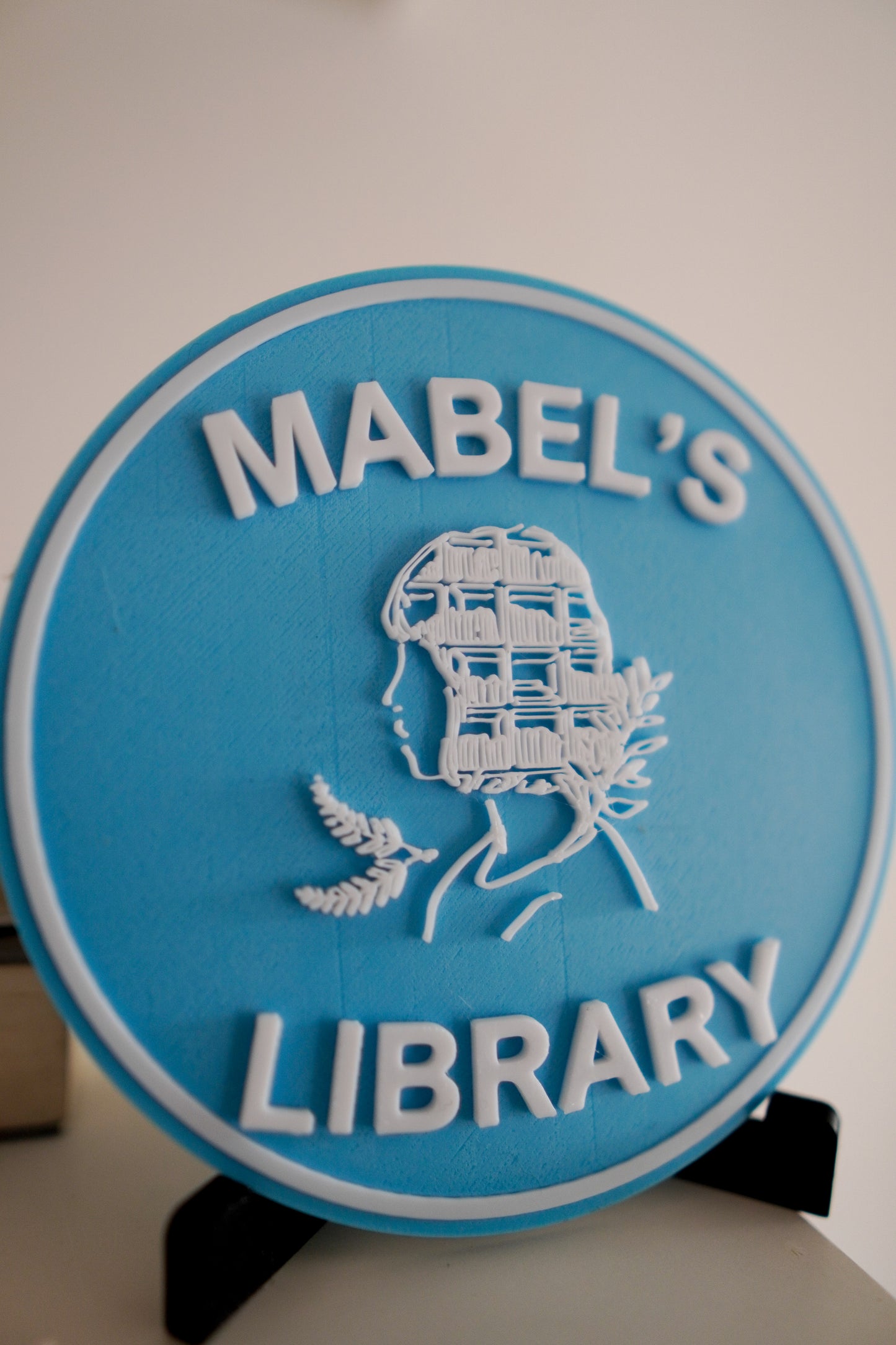 Library Sign,Personalized Bookshelf