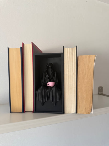 Suriel Book Nook - Tea with a Shadow – Fantasy Book Nook Inspired by Suriel Acotar